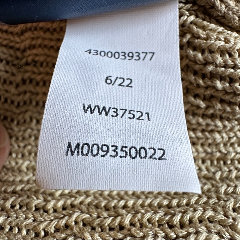 Tommy Hilfiger Monogramed Relaxed Fit Beige Knit Cardigan Sz 3X - Picture 12 of 15